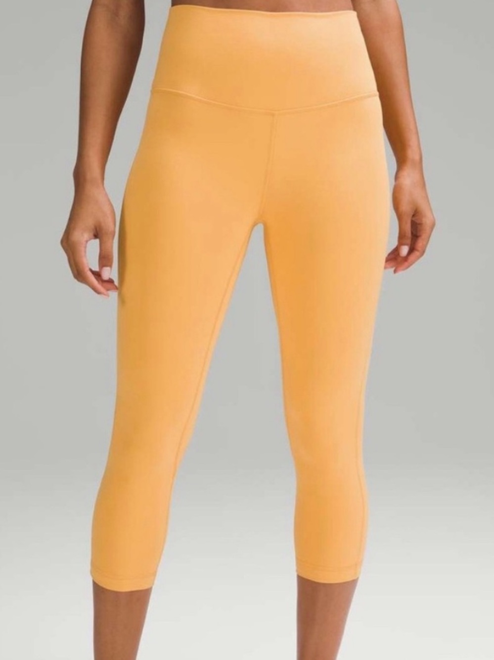 Lululemon Align HR Crop 21” Sz 8 Mango Dream